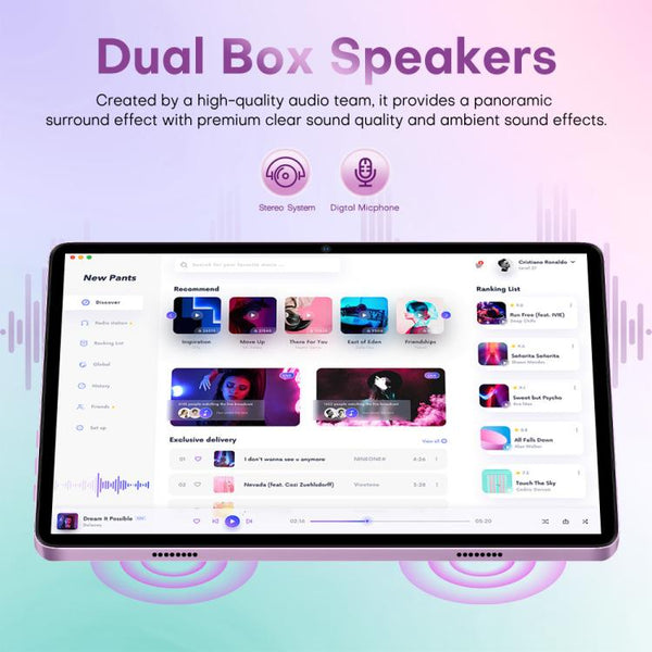 Pad 9 Ultra 10.1 inch 3G Phone Call Tablet PC, 2GB+32GB, Android 10 MTK6737 Quad Core, AU Plug