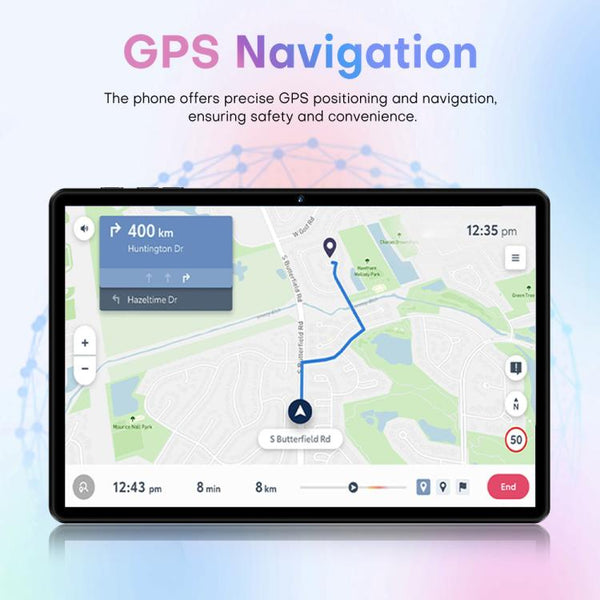 Pad 8 Pro 10.1 inch 4G LTE Tablet PC Combo Set, 4GB+32GB, Android 10 MT6755 Octa Core, with Keyboard / Mouse / Leather Case, EU Plug