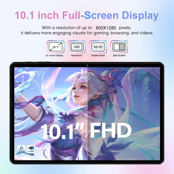 Pad 8 Pro 10.1 inch 4G LTE Tablet PC Combo Set, 4GB+32GB, Android 10 MT6755 Octa Core, with Keyboard / Mouse / Leather Case, EU Plug