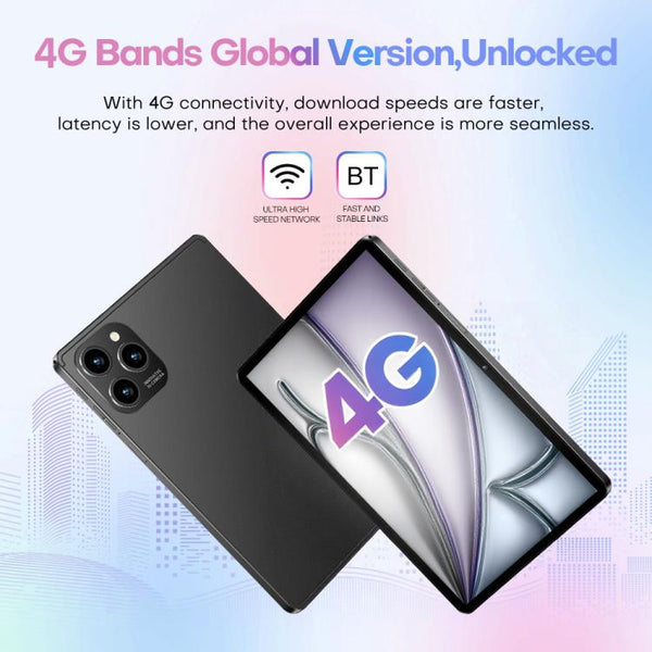 Pad 8 Pro 10.1 inch 4G LTE Tablet PC Combo Set, 4GB+32GB, Android 10 MT6755 Octa Core, with Keyboard / Mouse / Leather Case, AU Plug