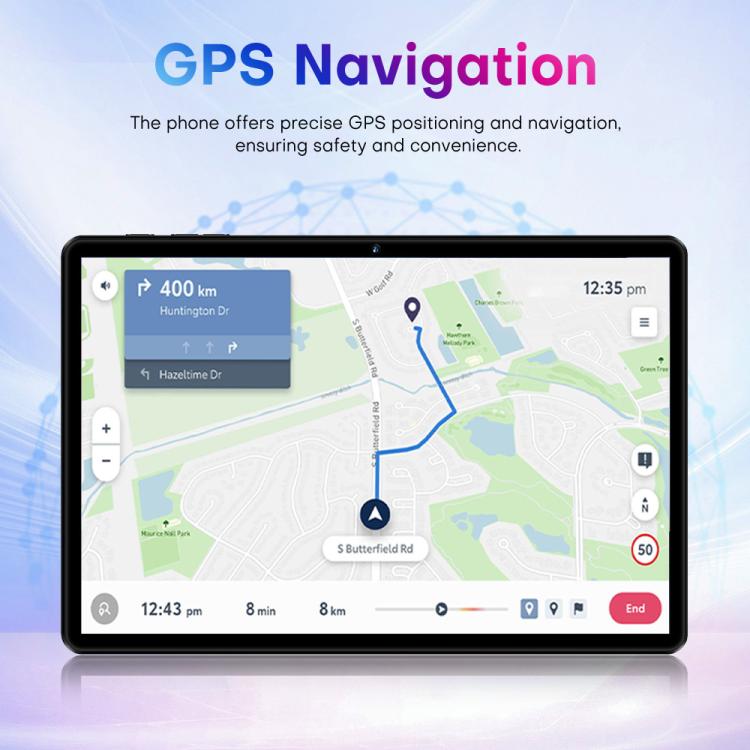 Pad 9 Pro 10.1 inch 4G LTE Tablet PC Combo Set, 4GB+32GB, Android 10 MT6755 Octa Core, with Keyboard / Mouse / Leather Case, EU Plug