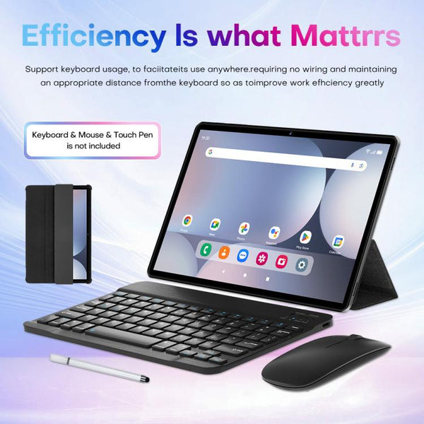 Pad 9 Pro 10.1 inch 4G LTE Tablet PC Combo Set, 4GB+32GB, Android 10 MT6755 Octa Core, with Keyboard / Mouse / Leather Case, AU Plug