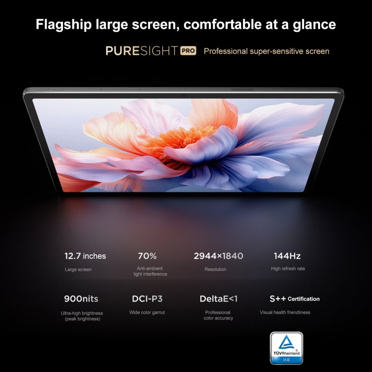 Lenovo YOGA Pad Pro AI 12.7 inch WiFi Tablet, 12GB+256GB, Android OS, Qualcomm Snapdragon 8 Gen3 Octa Core