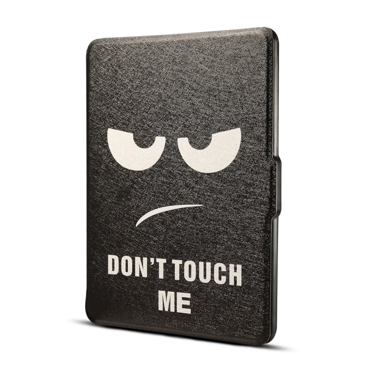 Printed Horizontal Flip PU Leather Protective Case for Amazon Kindle Paperwhite 1 & 2 & 3 with Sleep / Wake-up