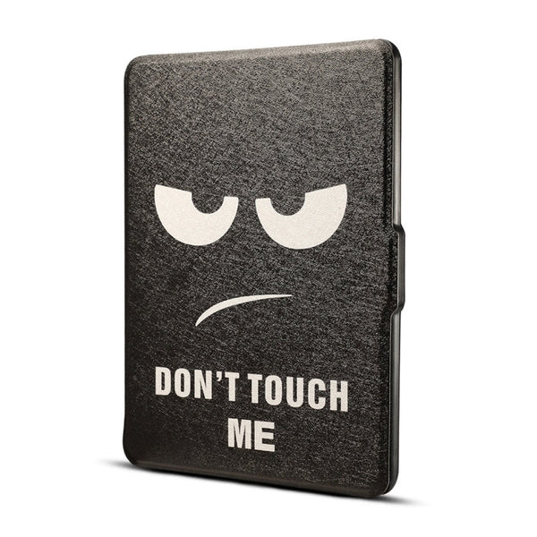 Printed Horizontal Flip PU Leather Protective Case for Amazon Kindle Paperwhite 1 & 2 & 3 with Sleep / Wake-up