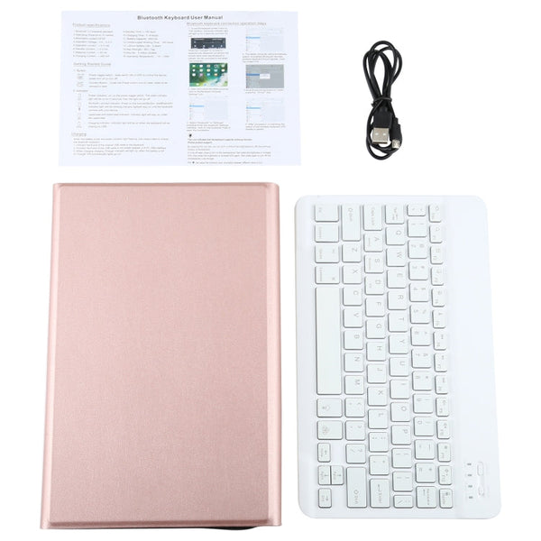A500S Detachable Bluetooth Backlight Keyboard Ultrathin Horizontal Flip Leather Tablet Case with Holder for Samsung Galaxy Tab A7 10.4 (2020) T500 / T505
