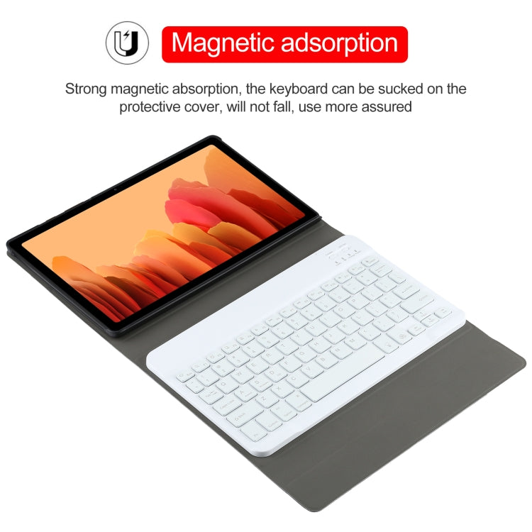 A500S Detachable Bluetooth Backlight Keyboard Ultrathin Horizontal Flip Leather Tablet Case with Holder for Samsung Galaxy Tab A7 10.4 (2020) T500 / T505