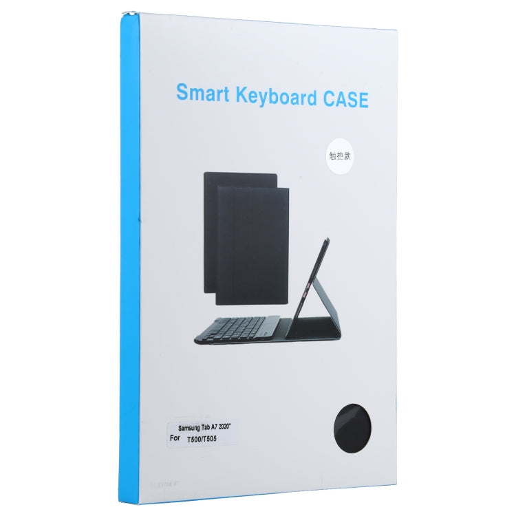 A500-A Detachable Bluetooth Keyboard Ultrathin Horizontal Flip Leather Tablet Case with Touchpad & Holder for Samsung Galaxy Tab A7 10.4 (2020) T500 / T505