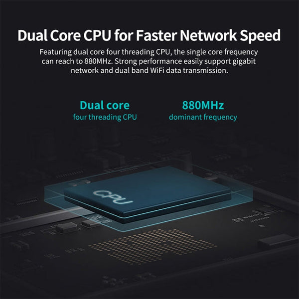 Original Xiaomi WiFi Router 4A Smart APP Control AC1200 1167Mbps 128MB 2.4GHz & 5GHz Dual-core CPU Gigabit Ethernet Port Wireless Router Repeater with 4 Antennas, Support Web & Android & iOS, US Plug
