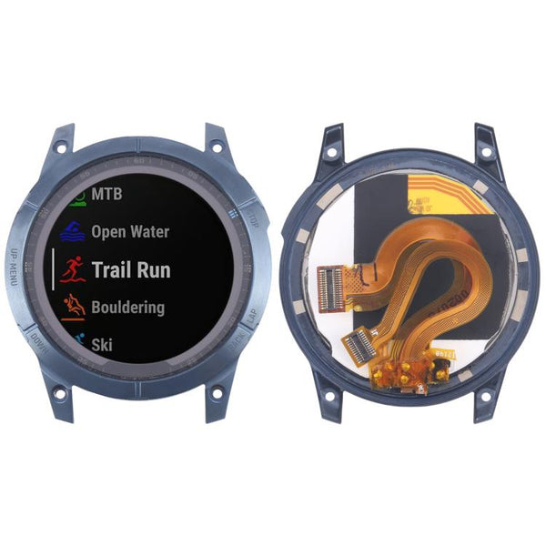 For Garmin Fenix 7 Original LCD Screen Digitizer Full Assembly With Frame
