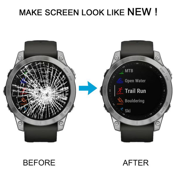 For Garmin Fenix 7 Original LCD Screen Digitizer Full Assembly With Frame