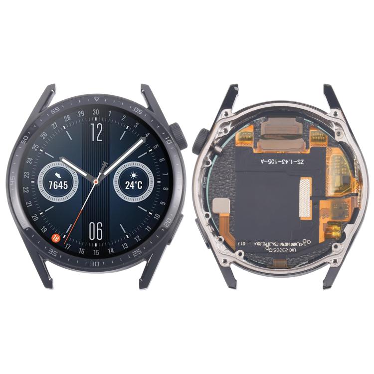 For Huawei Watch GT 3 46mm JPT-B19 Dual Cable LCD Screen Digitizer Full Assembly with Frame