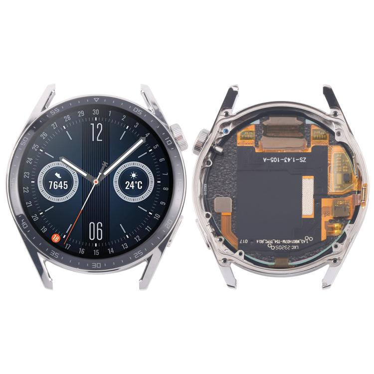 For Huawei Watch GT 3 46mm JPT-B19 Dual Cable LCD Screen Digitizer Full Assembly with Frame