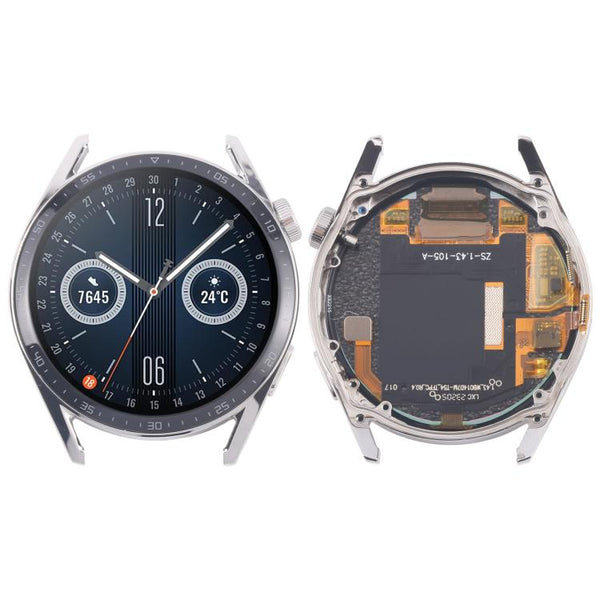 For Huawei Watch GT 3 46mm JPT-B19 Dual Cable LCD Screen Digitizer Full Assembly with Frame