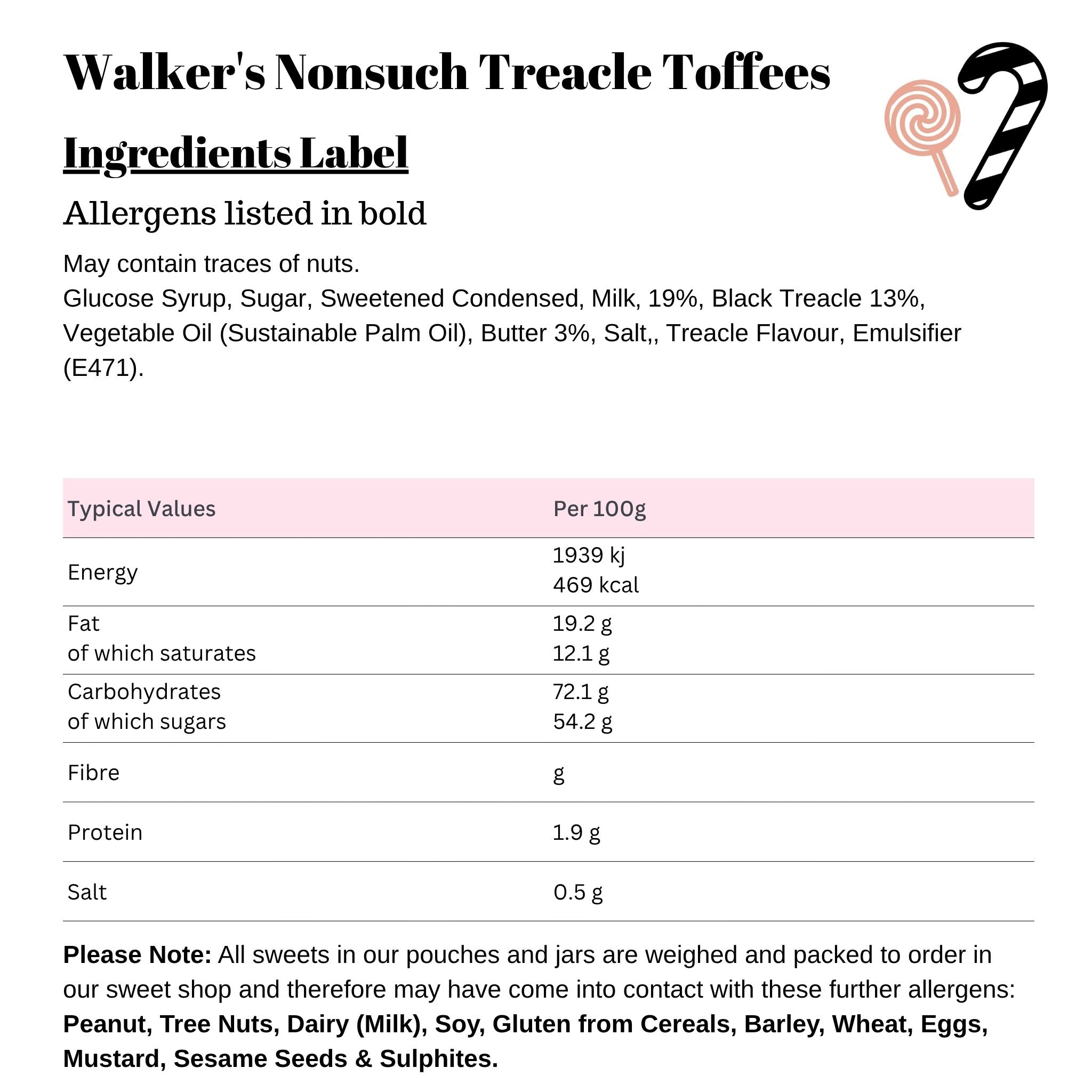Walker's Nonsuch Treacle Toffees