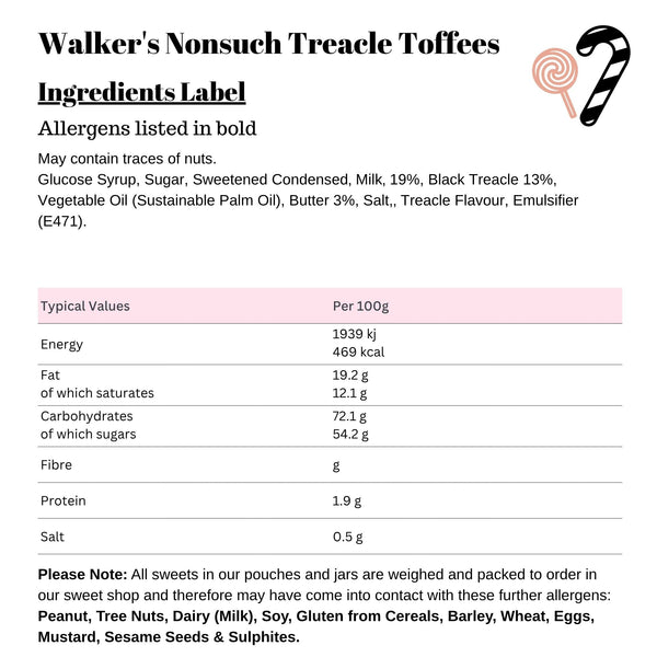 Walker's Nonsuch Treacle Toffees