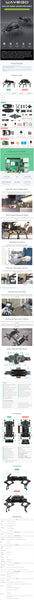 WaveGo Open Source 12 DOF Quadruped Bionic Dog Robot