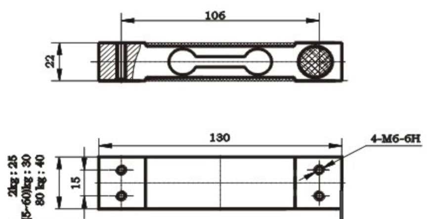 Weight Sensor (Load Cell) 0-50kg