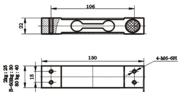 Weight Sensor (Load Cell) 0-50kg