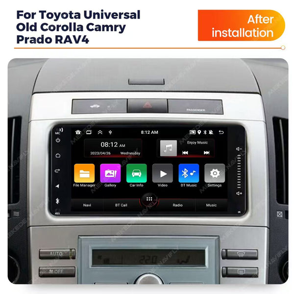 Toyota Universal CarPlay Screen