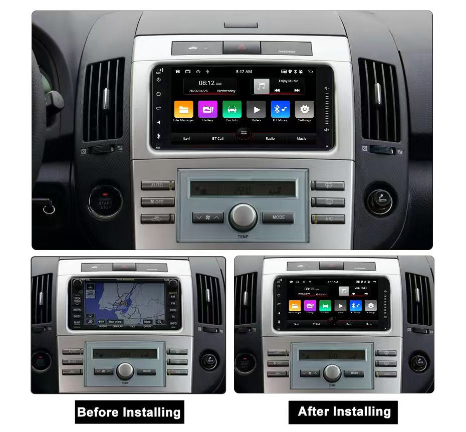 Toyota Universal CarPlay Screen