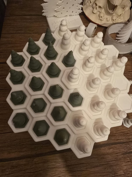 Stack the Snowmen! Holiday Balance Game with Festive Trees