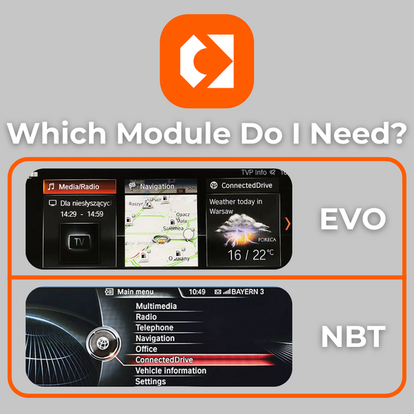 Wireless CarPlay/Android Auto Adapter Box For F10 | F11 | F20-F26 | F30-F35 | E70-E71