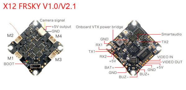 Happymodel X12 Frsky 5in1 AIO Flight Controller