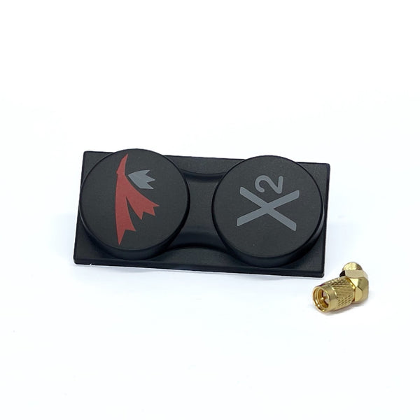 TrueRC 5.8GHz X²-AIR Antenna (RHCP / LHCP) MK2, Slim