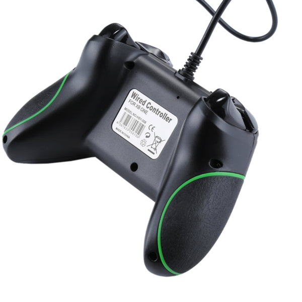 Wired USB Game Controller Gamepad for XBOX ONE Console / PC / Laptop, Cable Length: About 2.1m, HSY-008 (Black), HSY-008
