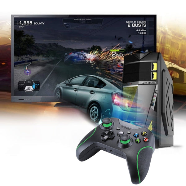 Wired USB Game Controller Gamepad for XBOX ONE Console / PC / Laptop, Cable Length: About 2.1m, HSY-008 (Black), HSY-008