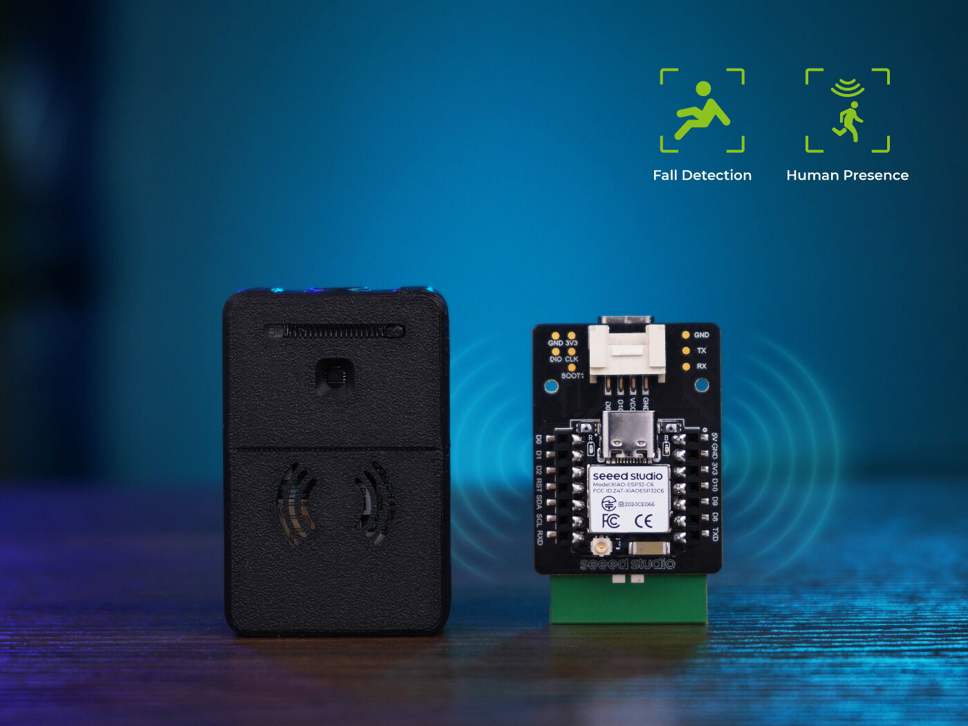 XIAO 60GHz mmWave Human Fall Detection Sensor