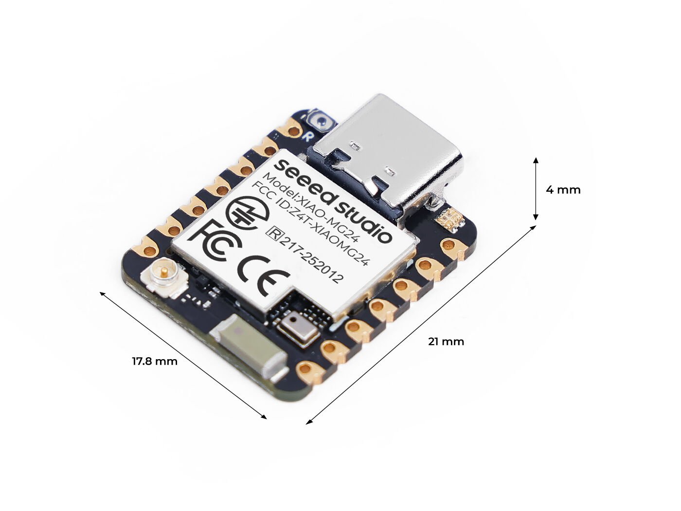 XIAO MG24 Sense Ultra-low-power Wireless Development Board