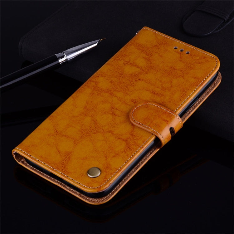 For Xiaomi  Redmi 5A Business Style Oil Wax Texture Horizontal Flip Leather Case with Holder & Card Slots & Wallet & Lanyard