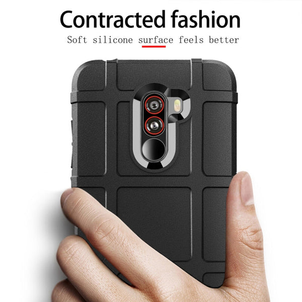Full Coverage Shockproof TPU Case for Xiaomi Pocophone F1, For Pocophone F1, For Xiaomi Pocophone F1