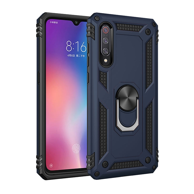 Sergeant Armor Shockproof TPU + PC Protective Case for Xiaomi Mi 9, with 360 Degree Rotation Holder