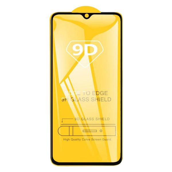 25 PCS For Xiaomi Redmi Note 8 / 8 2021 9D Full Glue Full Screen Tempered Glass Film