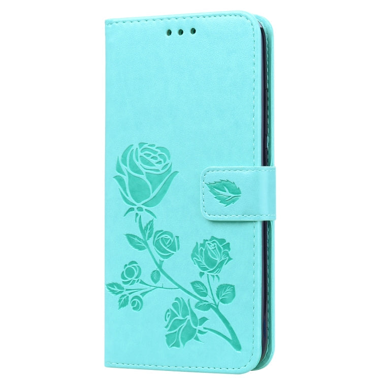 Rose Embossed Horizontal Flip PU Leather Case for Xiaomi Redmi 7, with Holder & Card Slots & Wallet