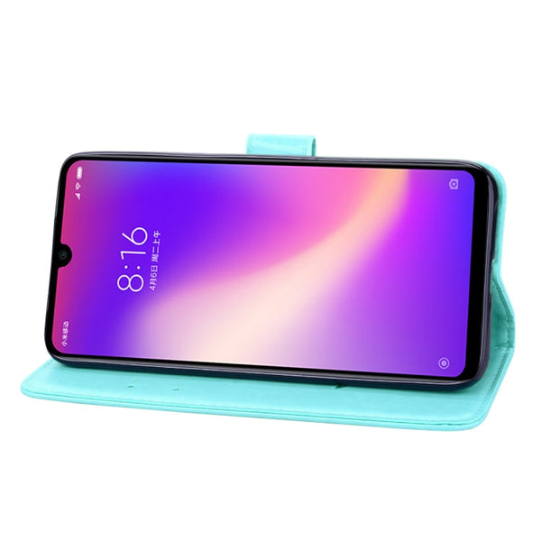 Rose Embossed Horizontal Flip PU Leather Case for Xiaomi Redmi 7, with Holder & Card Slots & Wallet