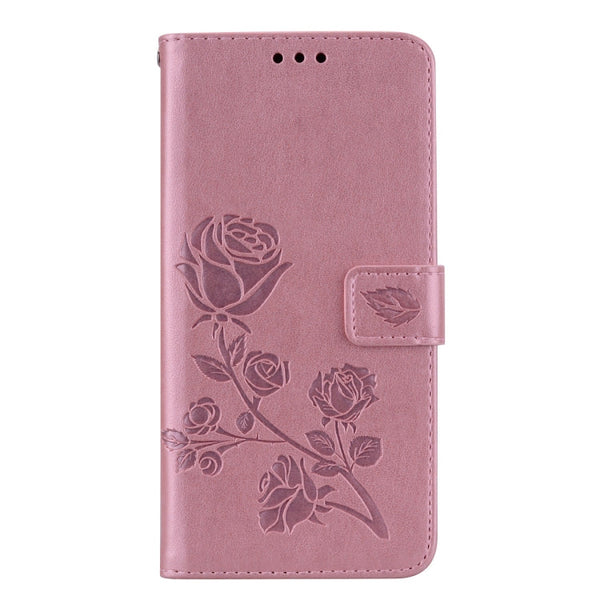 Rose Embossed Horizontal Flip Environmental PU Leather Case for Xiaomi Redmi S2, with Holder & Card Slots & Wallet