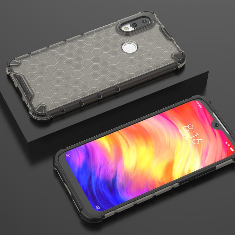 Shockproof Honeycomb PC + TPU Case for Xiaomi Redmi 7, For Xiaomi Redmi 7, For Xiami Redmi 7