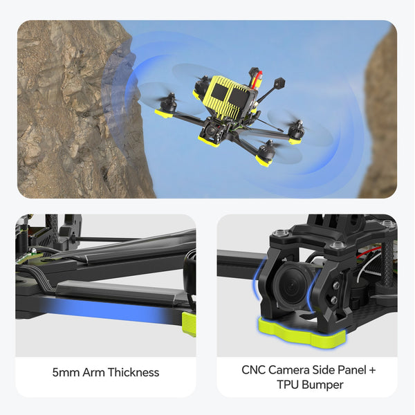 iFlight Nazgul DC5 Eco O3 6S HD Freestyle FPV Quadcopter