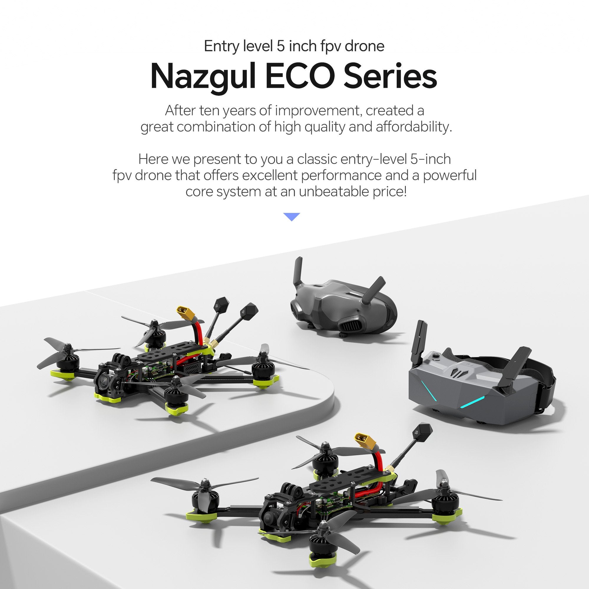 iFlight Nazgul XL5 ECO 6S Freestyle FPV Quadcopter (Analog)
