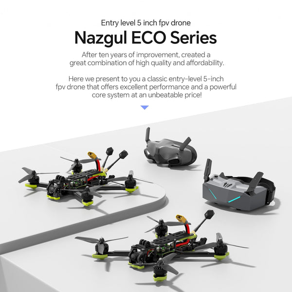 iFlight Nazgul XL5 ECO 6S Freestyle FPV Quadcopter (Analog)