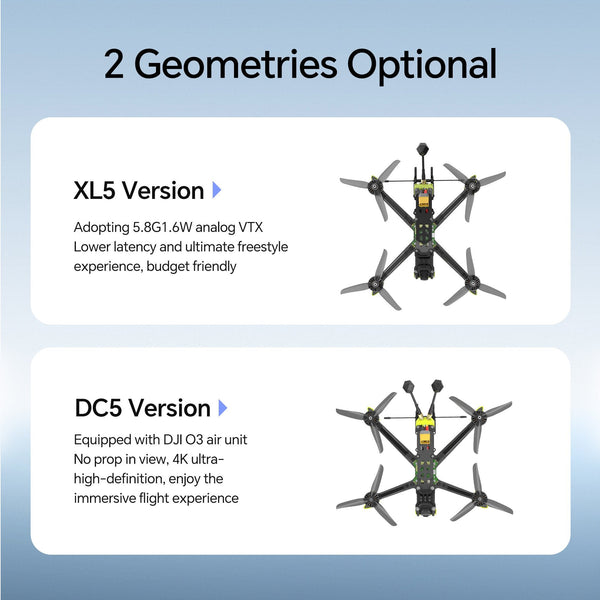 iFlight Nazgul XL5 ECO 6S Freestyle FPV Quadcopter (Analog)