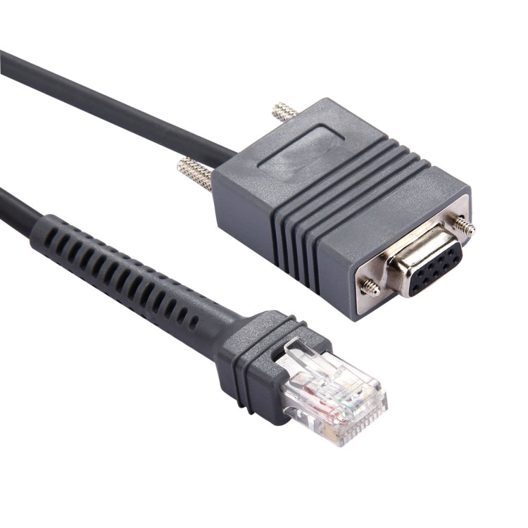 2m RS232 to RJ45 Scanner Serial Data Cable for Symbol LS2208, RS232 to RJ45