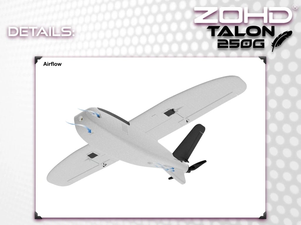 ZOHD Talon 250g 620mm FPV Airplane