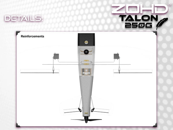 ZOHD Talon 250g 620mm FPV Airplane