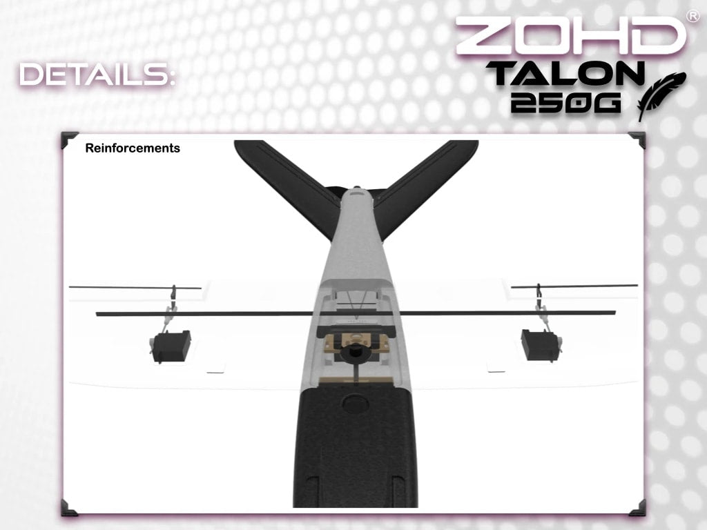 ZOHD Talon 250g 620mm FPV Airplane