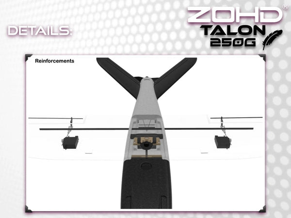 ZOHD Talon 250g 620mm FPV Airplane